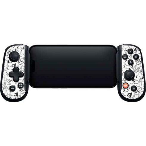 Looney Tunes Looney Squad Black and White Grid Backbone One for iPhone Game Controller Skin